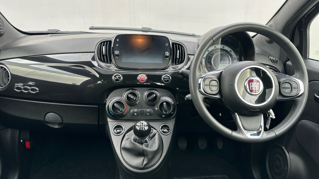 Fiat 500 1.0 Mhev Hatchback Euro 6 Ss WO23ZBF Black #4