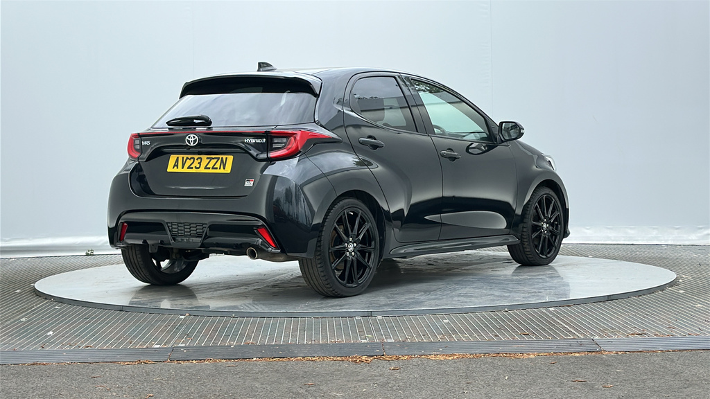 Toyota Yaris 1.5 Vvt-h Gr Sport Hatchback Hybrid E-c AV23ZZN Black #6