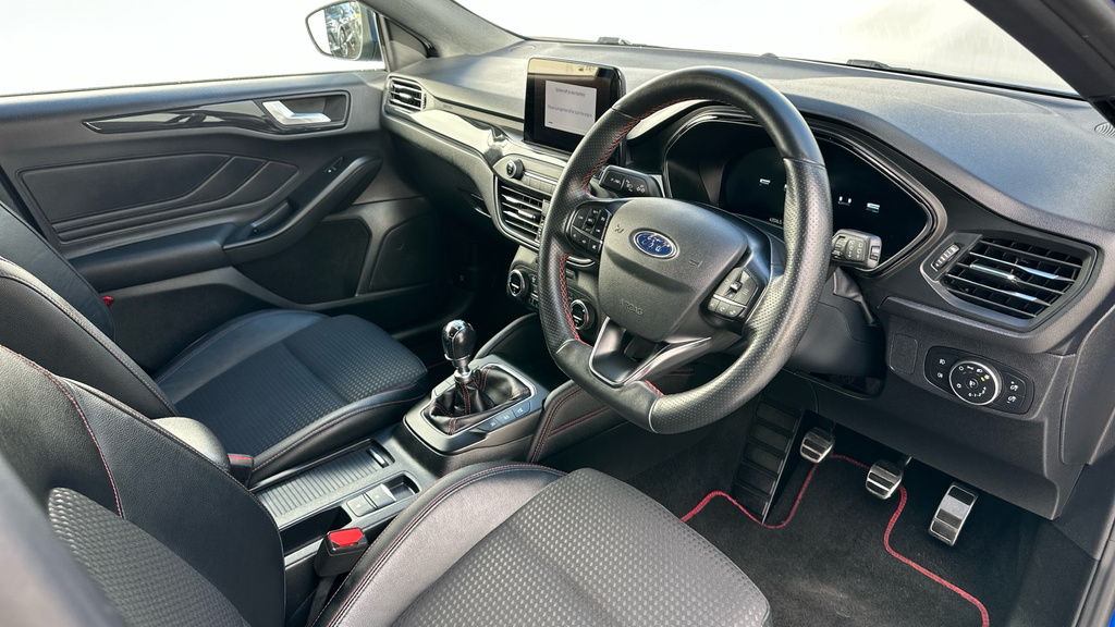 Ford Focus 1.0T Ecoboost Mhev St-line X Edition Hatchback WP70OHS Blue #2