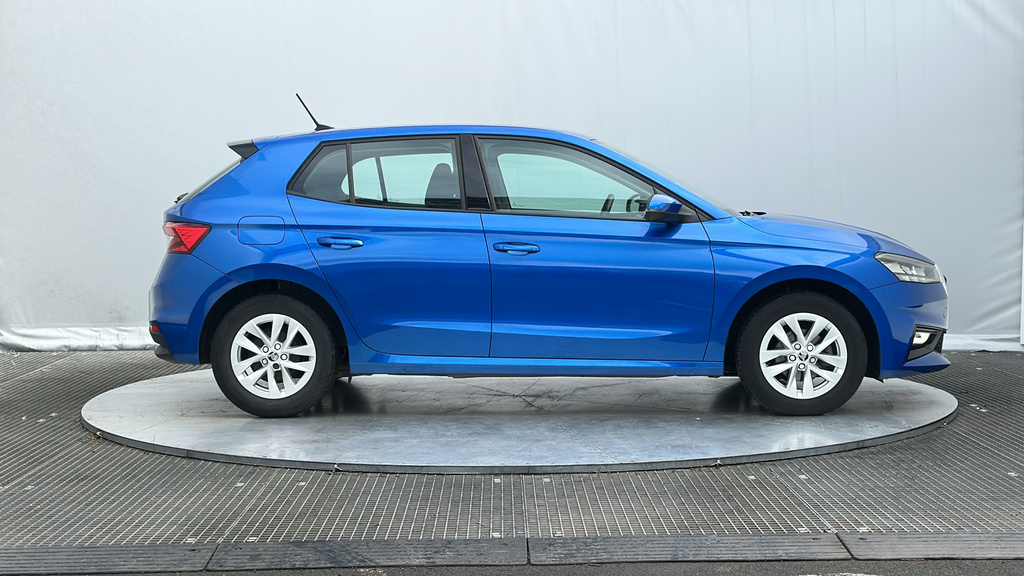 Skoda Fabia 1.0 Tsi Se Comfort Hatchback Eur WD72HBX Blue #5