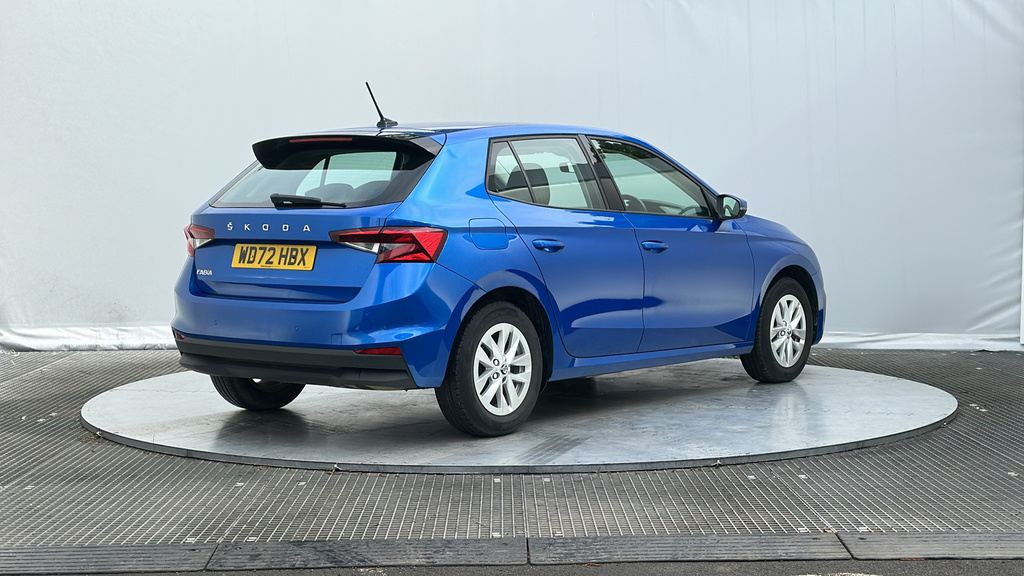 Skoda Fabia 1.0 Tsi Se Comfort Hatchback Eur WD72HBX Blue #6