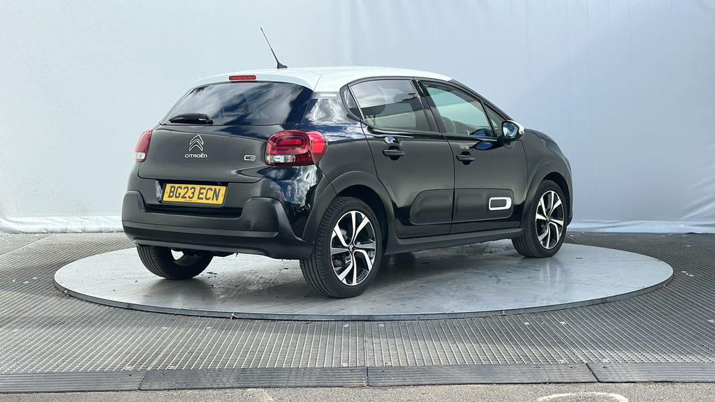 Citroen C3 1.2 Puretech Shine Plus Hatchback Eat6 BG23ECN Black #6