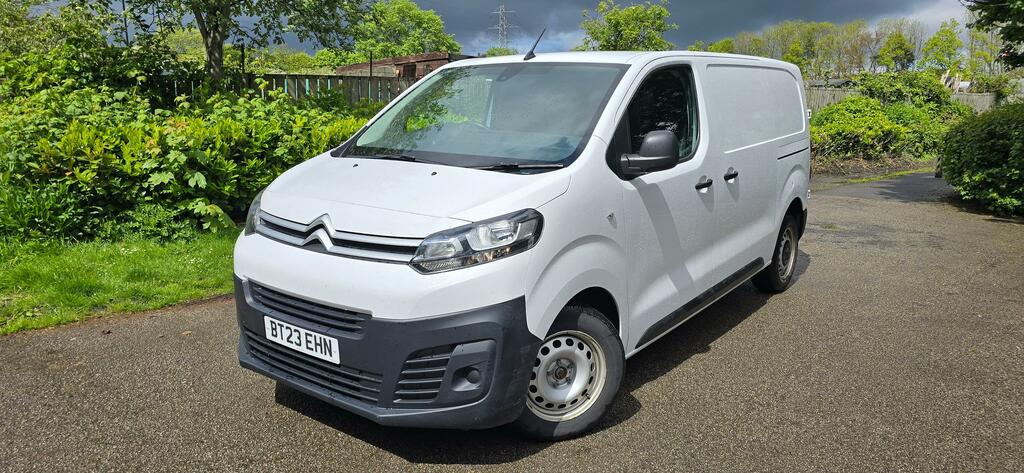 Citroen Dispatch 1.5 Bluehdi 1000 Enterprise Edition M Panel Van 6D BT23EHN White #4
