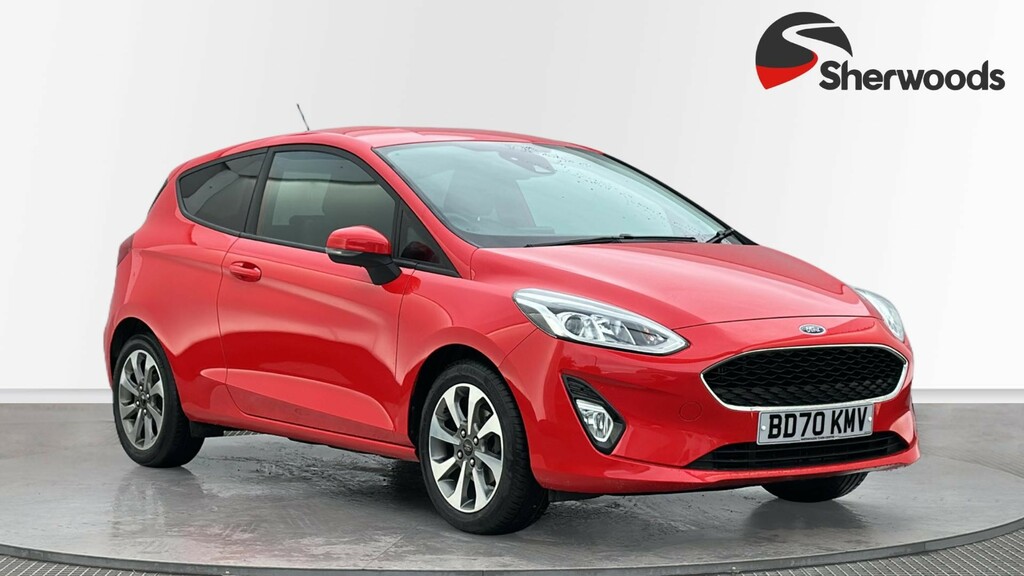 Ford Fiesta 1.0T Ecoboost Mhev Trend Hatchback Manu Red