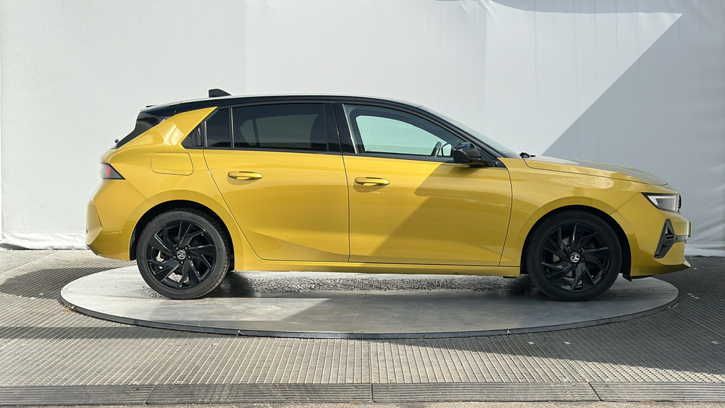 Vauxhall Astra 1.2 Turbo Gs Hatchback Euro 6 S DL23ZNO Yellow #5