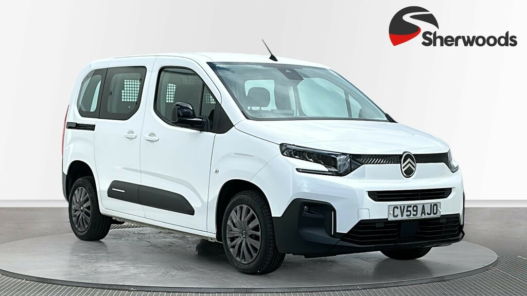 Citroen Berlingo 1.2 Puretech Plus M Combi Van Double Cab Petro White