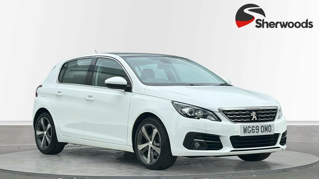 Peugeot 308 1.2 Puretech Gpf Allure Hatchback Manua White