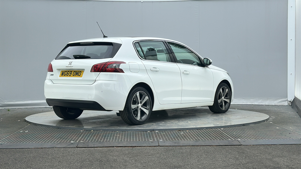 Peugeot 308 1.2 Puretech Gpf Allure Hatchback Manua White #6
