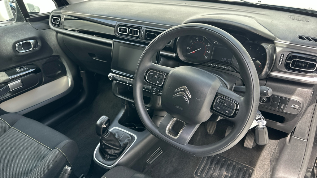Citroen C3 1.2 Puretech Plus Hatchback Euro VN74GOK Black #2