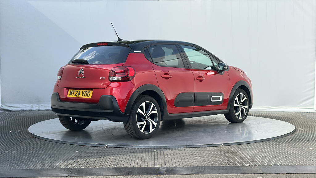 Citroen C3 1.2 Puretech Max Hatchback Euro MT24VOG Red #6