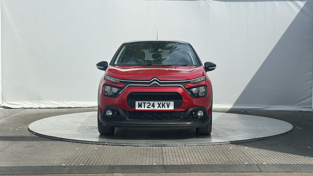 Citroen C3 1.2 Puretech Max Hatchback Euro MT24XKV Red #3