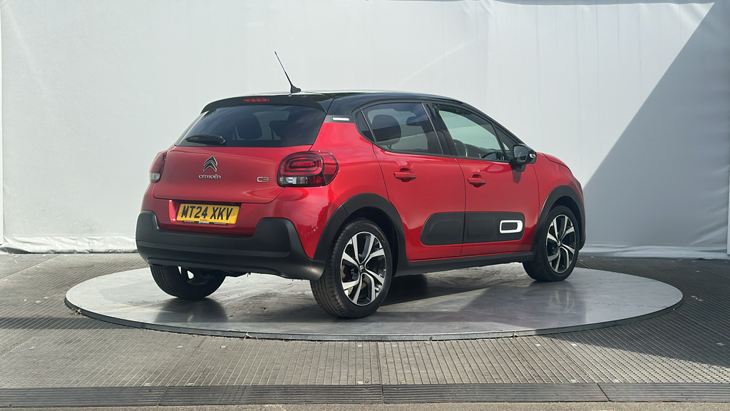 Citroen C3 1.2 Puretech Max Hatchback Euro MT24XKV Red #6