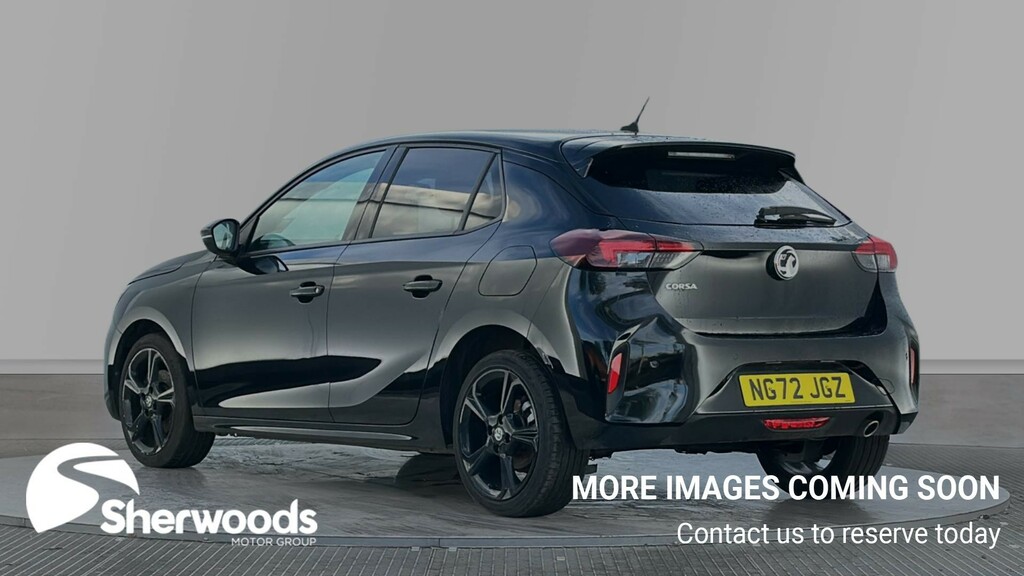 Vauxhall Corsa 1.2 Turbo Gs Hatchback Euro 6 S NG72JGZ Black #3