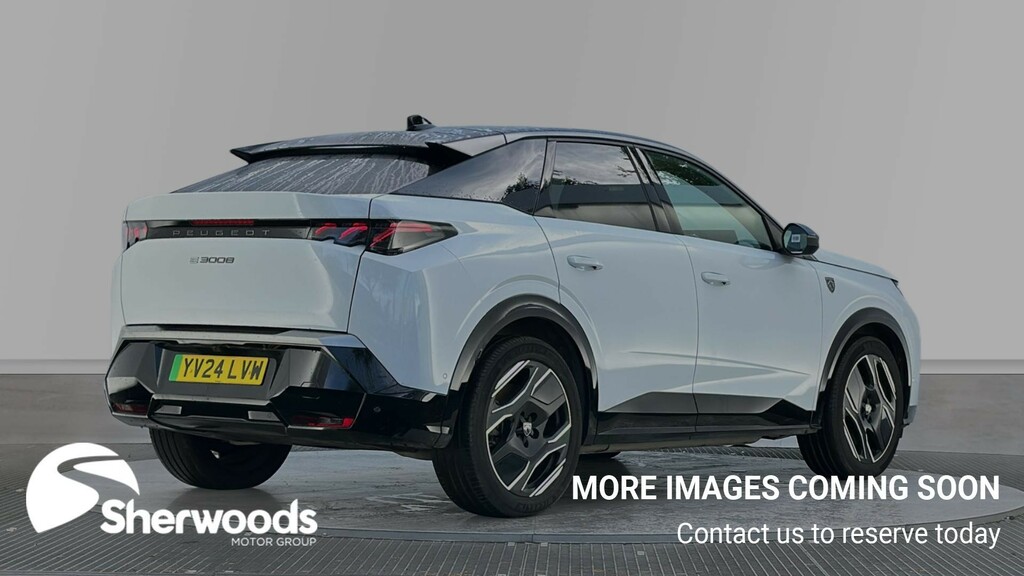 Peugeot 3008 73Kwh Gt Suv 210 Ps YV24LVW White #4