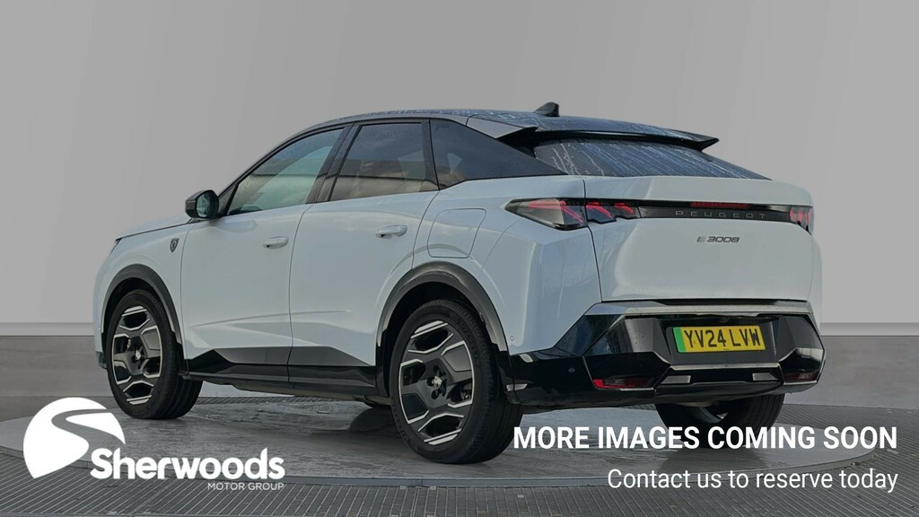 Peugeot 3008 73Kwh Gt Suv 210 Ps YV24LVW White #3
