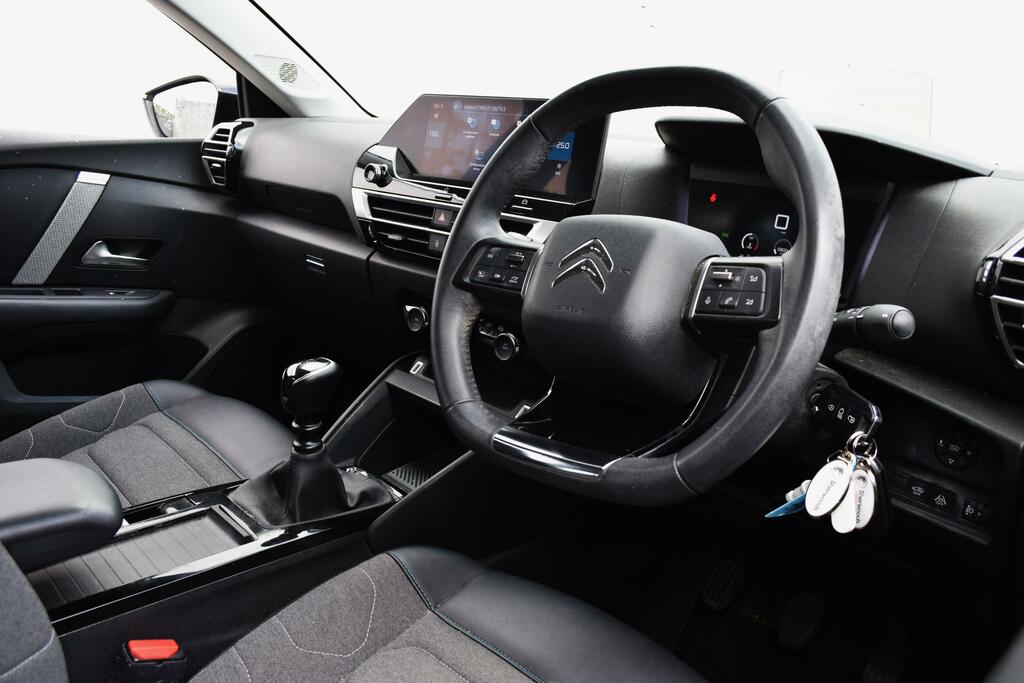 Citroen C4 1.2 Puretech Sense Plus Hatchback Manua ND22XBC White #2