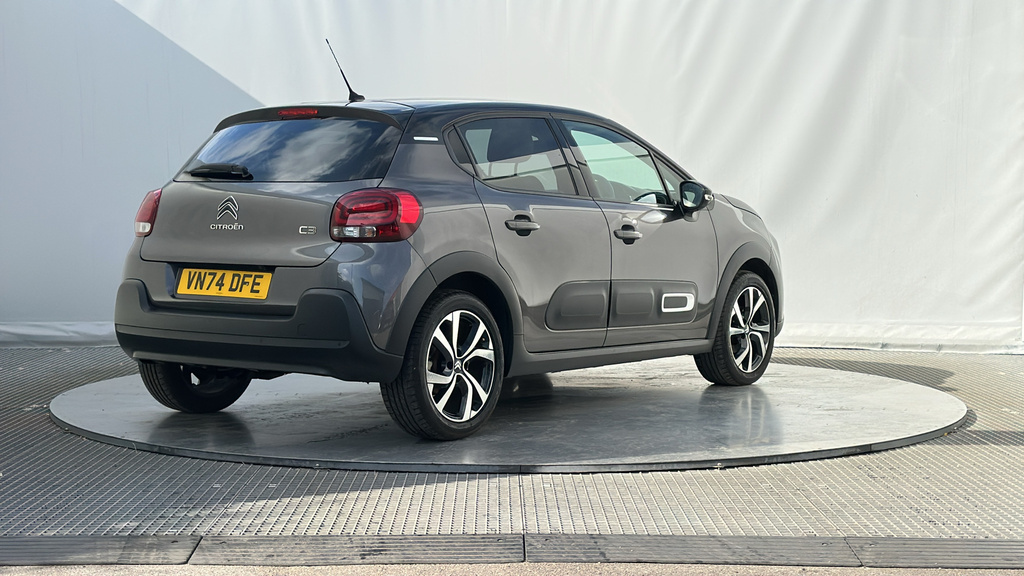 Citroen C3 1.2 Puretech Max Hatchback Eat6 Euro 6 VN74DFE Grey #6