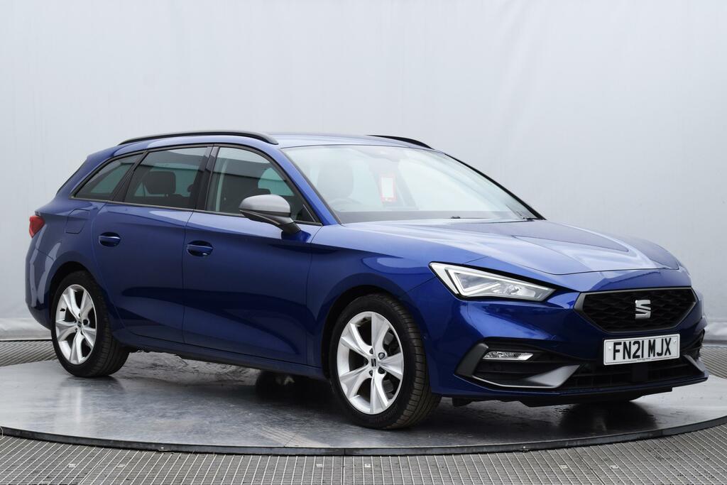 Seat Leon 1.5 Etsi Mhev Fr Estate Hybrid Dsg Euro Blue