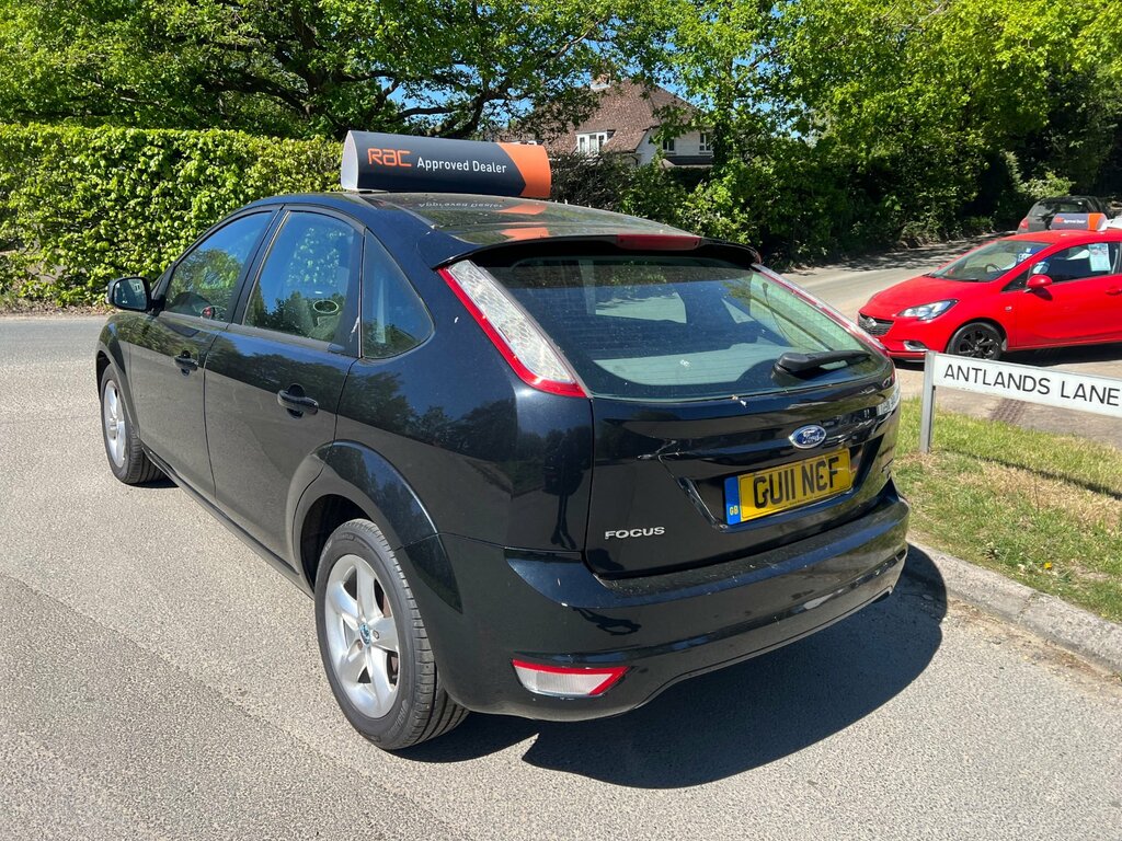 Ford Focus 1.6 Zetec Hatchback 161 Gkm, 9 GU11NCF Black #3