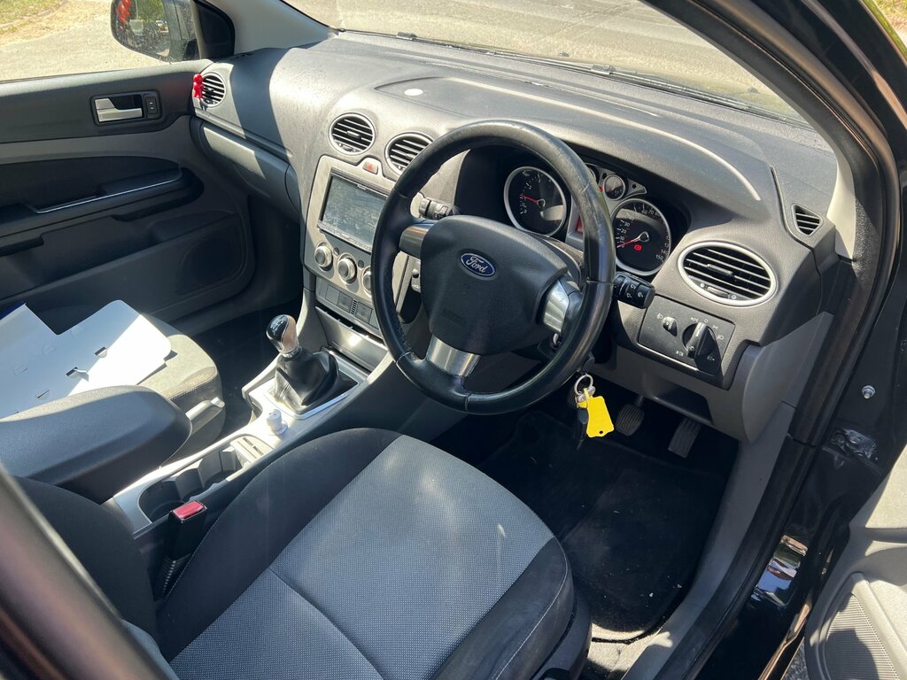 Ford Focus 1.6 Zetec Hatchback 161 Gkm, 9 GU11NCF Black #5