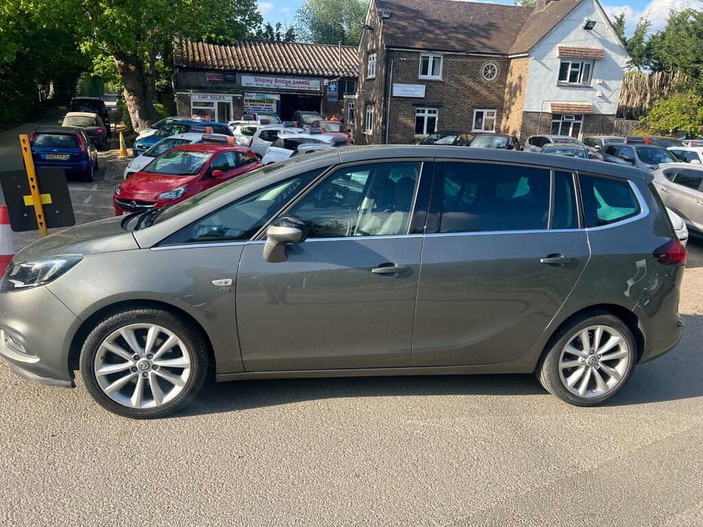 Vauxhall Zafira Tourer 1.4I Turbo Elite Nav Mpv Euro 6 YC67TUV Grey #2