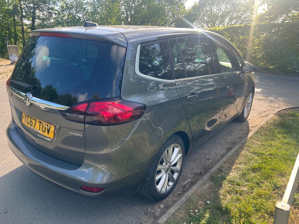 Vauxhall Zafira Tourer 1.4I Turbo Elite Nav Mpv Euro 6 YC67TUV Grey #5
