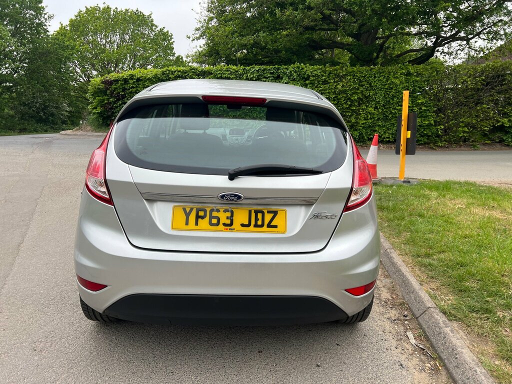 Ford Fiesta 1.25 Zetec Hatchback Euro 5 82 YP63JDZ Silver #4