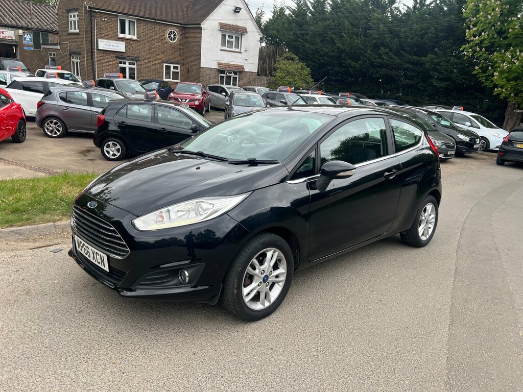 Ford Fiesta 1.25 Zetec Hatchback Euro 6 82 Black