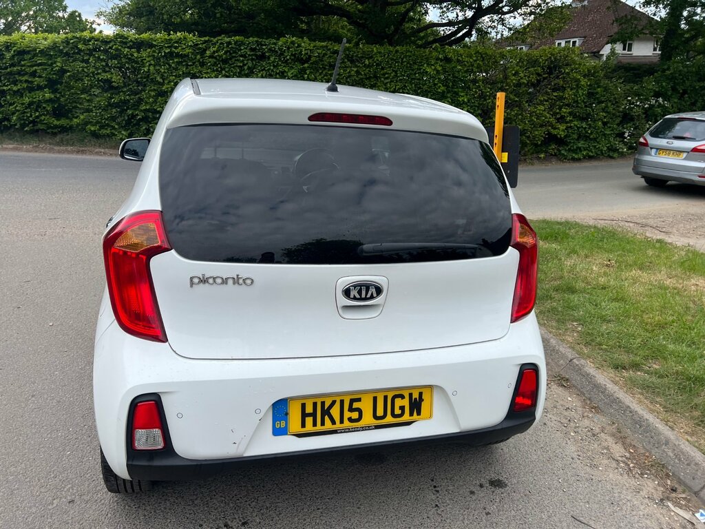 Kia Picanto 1.0 Sr7 Hatchback Euro 5 68 Bhp HK15UGW White #5