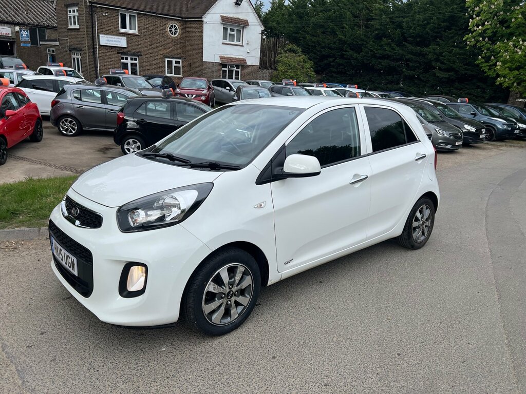 Kia Picanto 1.0 Sr7 Hatchback Euro 5 68 Bhp HK15UGW White #2