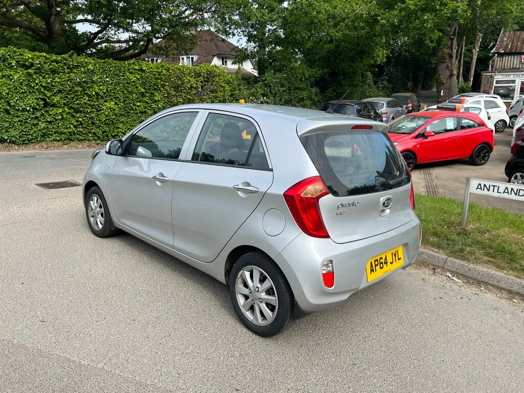 Kia Picanto 1.0 Vr7 Hatchback Euro 5 68 Bhp AP64JYL Silver #5