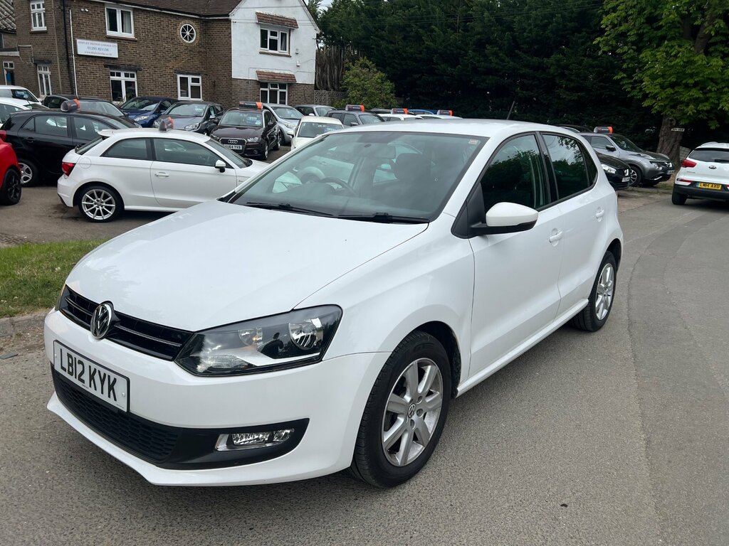 Volkswagen Polo 1.4 Match Hatchback Euro 5 85 P White