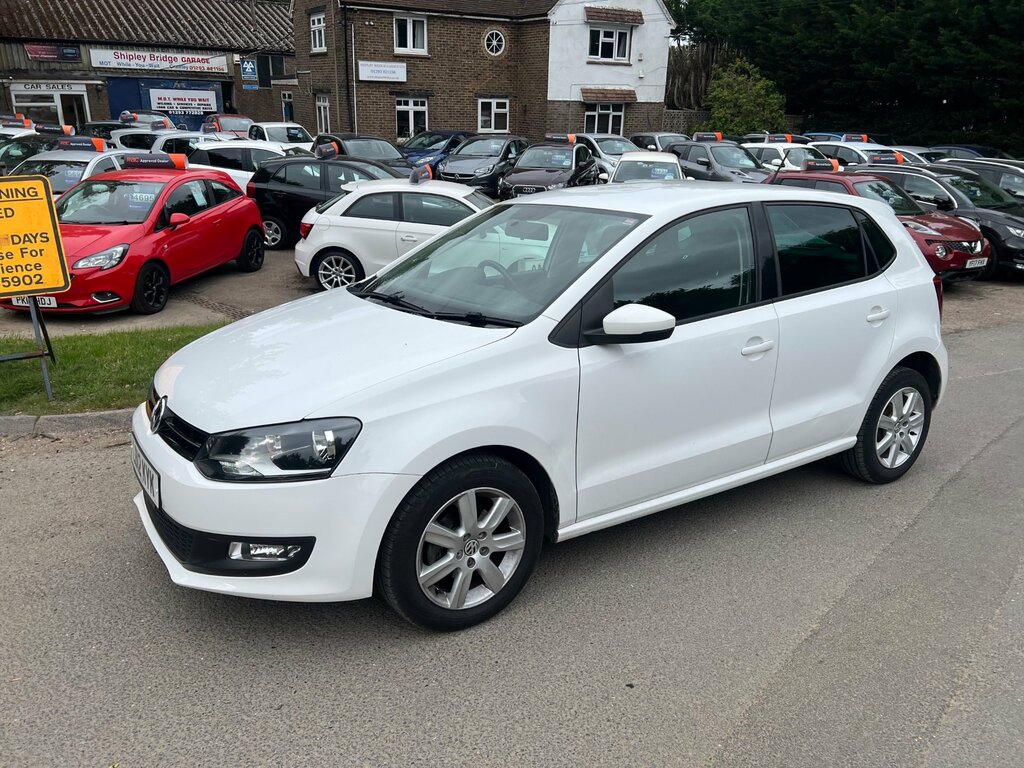 Volkswagen Polo 1.4 Match Hatchback Euro 5 85 P White #2