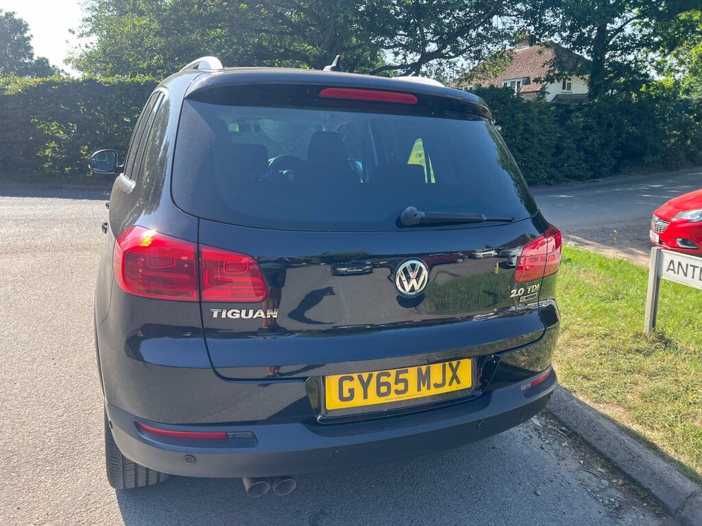 Volkswagen Tiguan 2.0 Tdi Bluemotion Tech Match Suv Dsg 4 GY65MJX Black #4