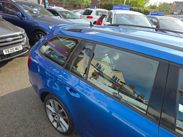 Skoda Octavia Tdi Vrs Estate Blue #6