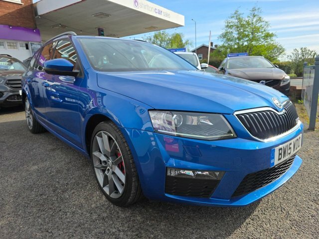 Skoda Octavia Tdi Vrs Estate Blue #2