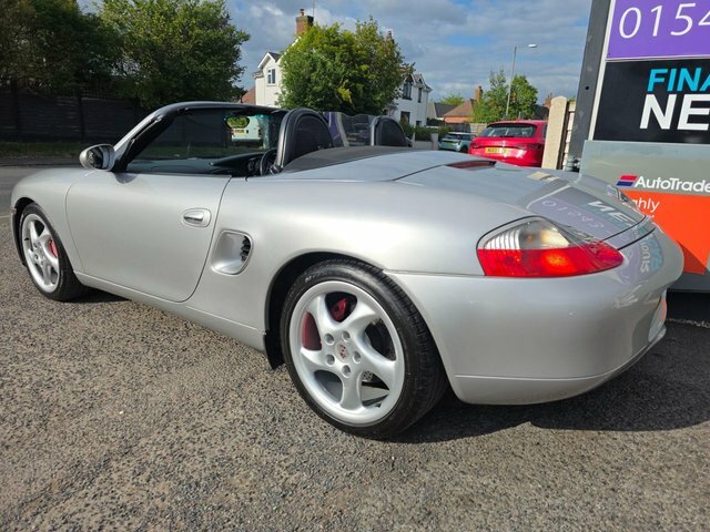 Porsche Boxster 986 Convertible Boxster S Silver #2