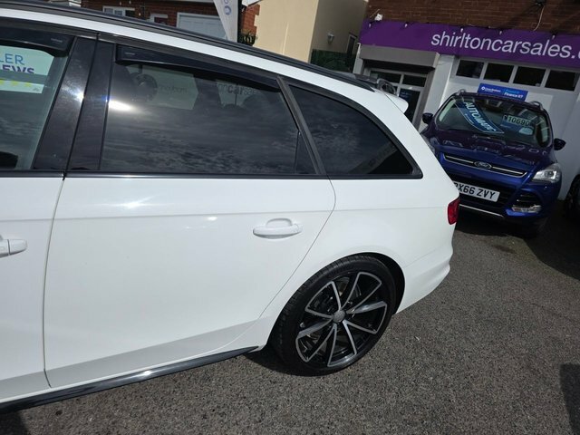 Audi A4 Avant Tdi Black Edition Plus White #5