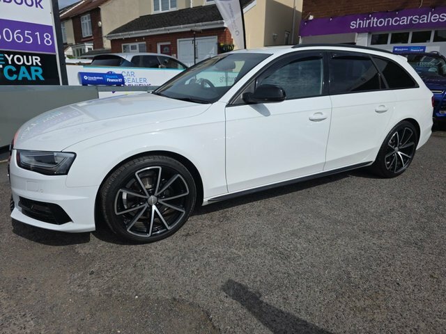 Audi A4 Avant Tdi Black Edition Plus White #2