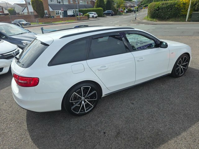 Audi A4 Avant Tdi Black Edition Plus White #3