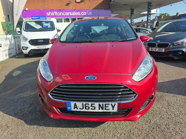 Ford Fiesta Zetec Hatchback AJ65NEY Red #4