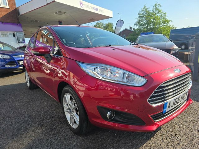 Ford Fiesta Zetec Hatchback AJ65NEY Red #2