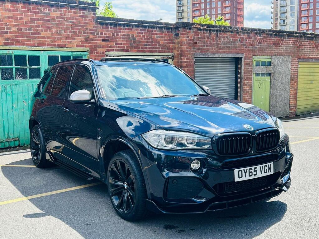 BMW X5 3.0 M50d Xdrive Euro 6 Ss OY65VGN Black #3