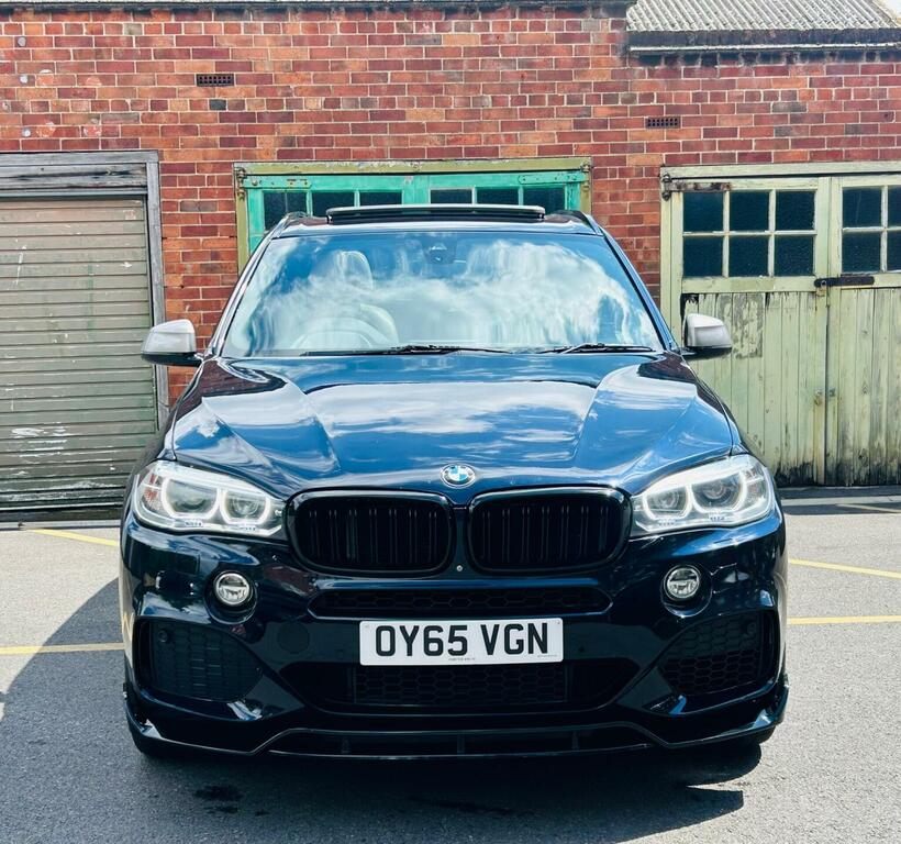 BMW X5 3.0 M50d Xdrive Euro 6 Ss OY65VGN Black #4