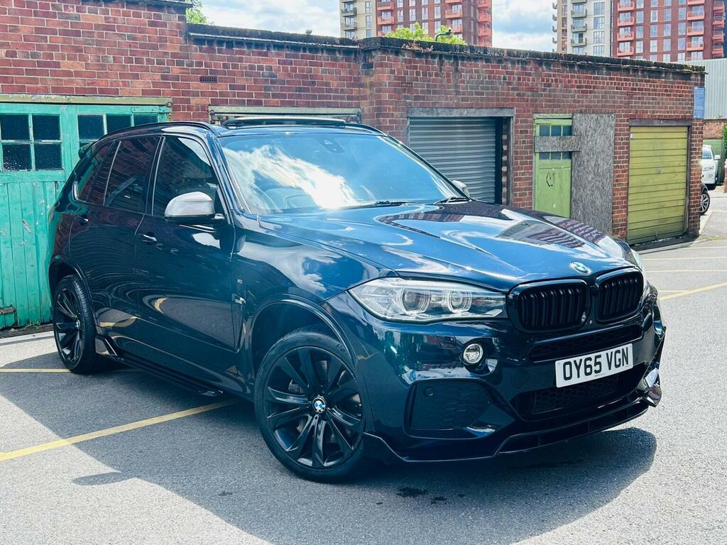 BMW X5 3.0 M50d Xdrive Euro 6 Ss OY65VGN Black #2