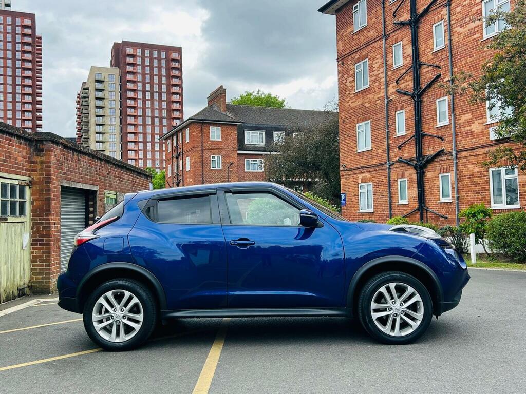 Nissan Juke 1.6 Acenta Premium Xtron Euro 6 GU65NGG Blue #6