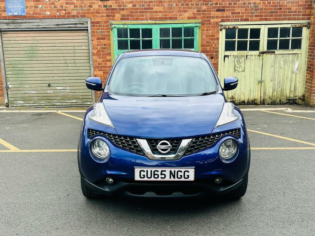 Nissan Juke 1.6 Acenta Premium Xtron Euro 6 GU65NGG Blue #4