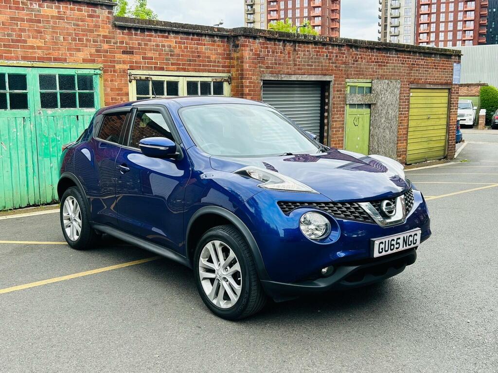 Nissan Juke 1.6 Acenta Premium Xtron Euro 6 GU65NGG Blue #2