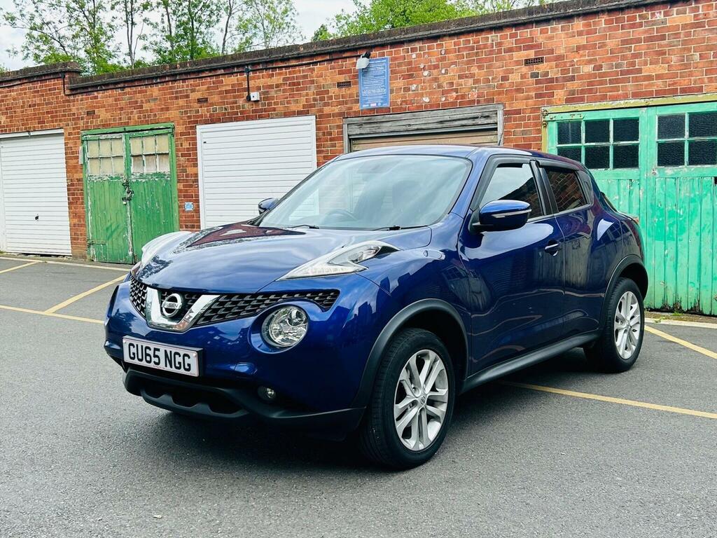 Nissan Juke 1.6 Acenta Premium Xtron Euro 6 GU65NGG Blue #5