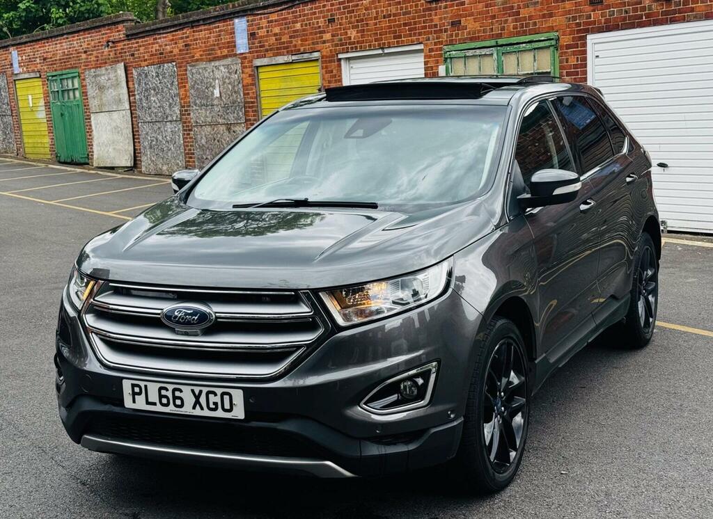 Ford Edge 2.0 Tdci Titanium Powershift Awd Euro 6 Ss PL66XGO Grey #6